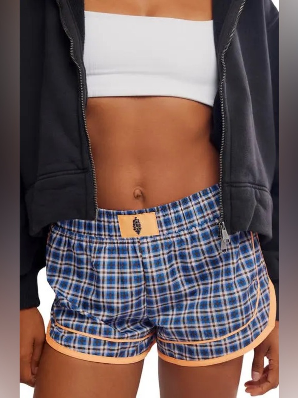 Free people varsity blues short